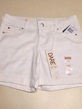 Celebrity Pink White Shorts